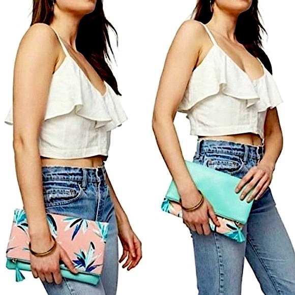 Rachel Pally fold-over clutch - Picture 2 of 11